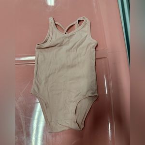 Old navy light pink dance leotard size 2T